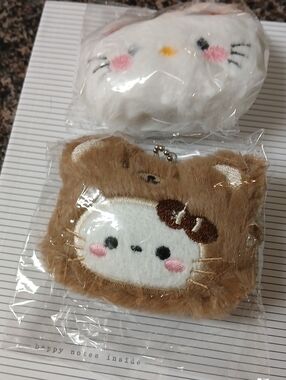 2 #plushkeychains #hellokitty
